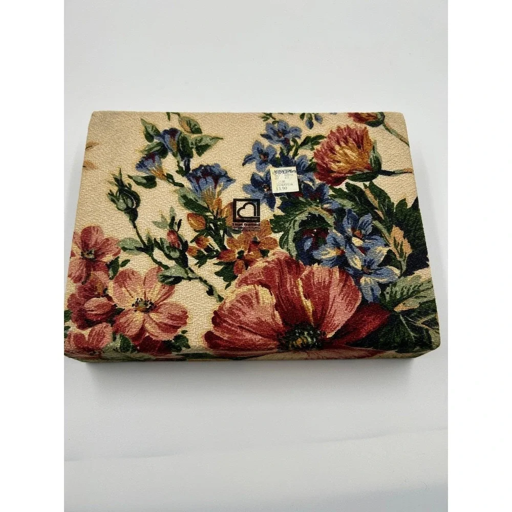 Tapestry Jewelry Box Set (2) Cottage Y2K‎ Shabby Chic Nordstrom *See Video*